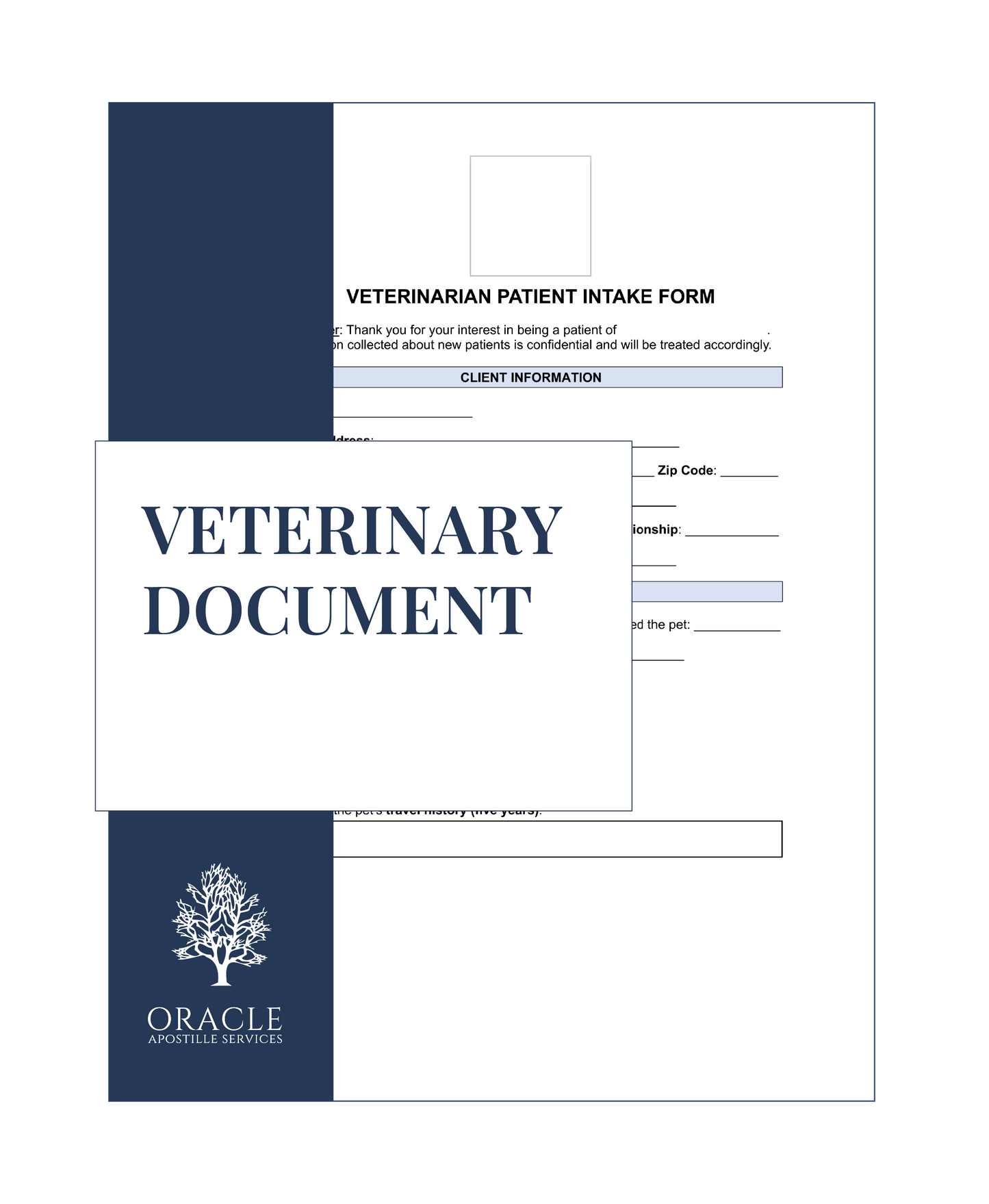 Veterinary document – Premium 1 day Apostille service
