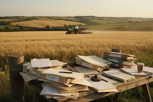 Clarkson's Farm shows why paperwork matters as much as the land