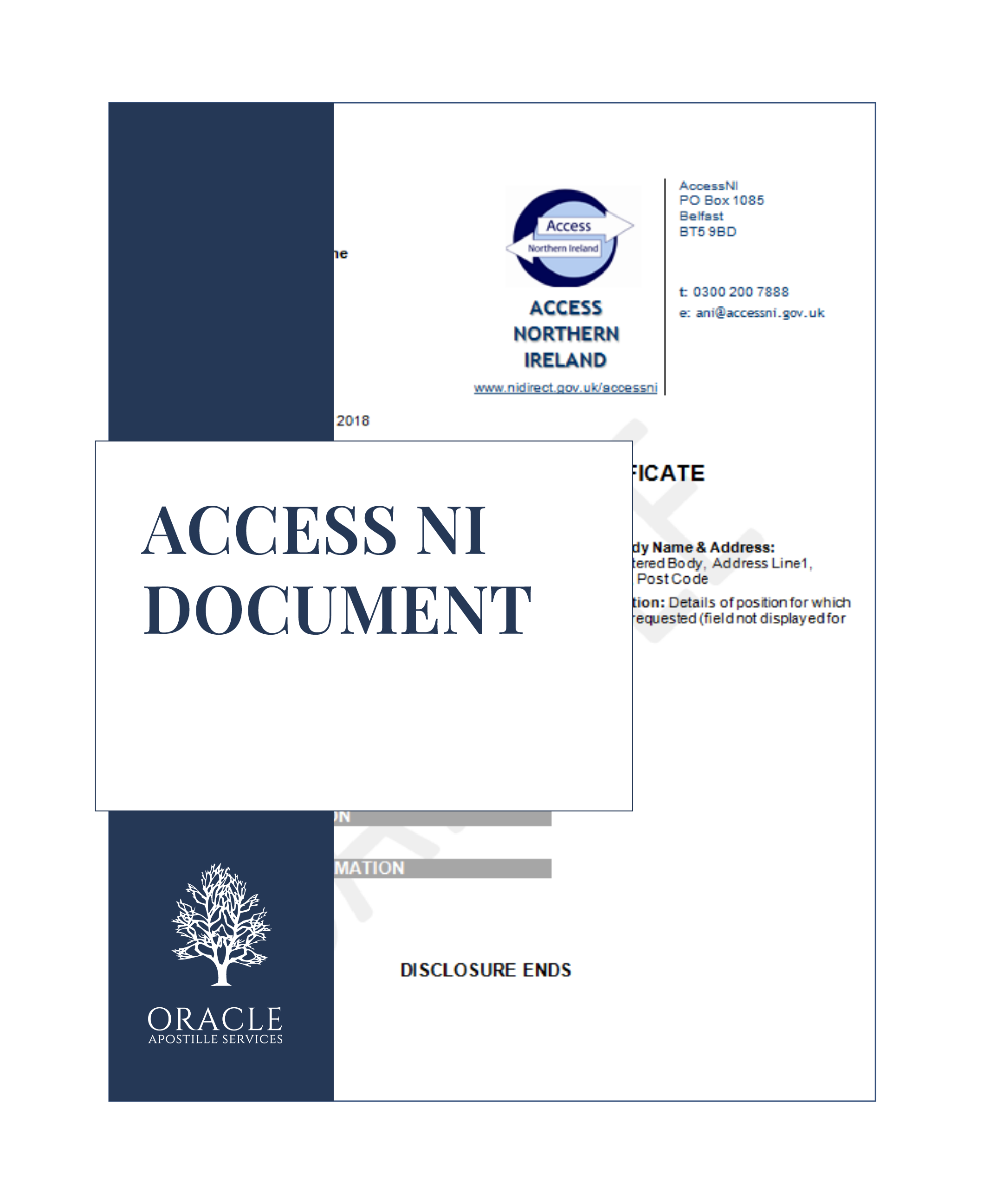 Access Ni Reference Form.pdf Access NI Document – Apostille & Legalisation UK – Orcap