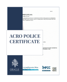 ACRO police certificate – Premium 1 day Apostille service