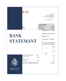Bank statement – Premium 1 day Apostille service