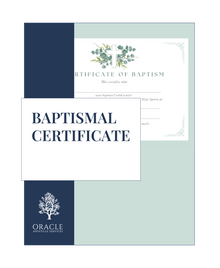 Baptismal Certificate – Premium 1 day Apostille service
