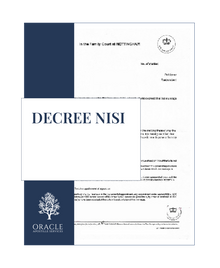 Decree Nisi – Premium 1 day Apostille service