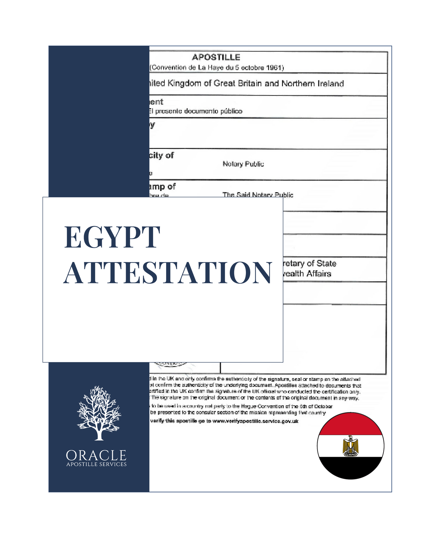 Egypt attestation