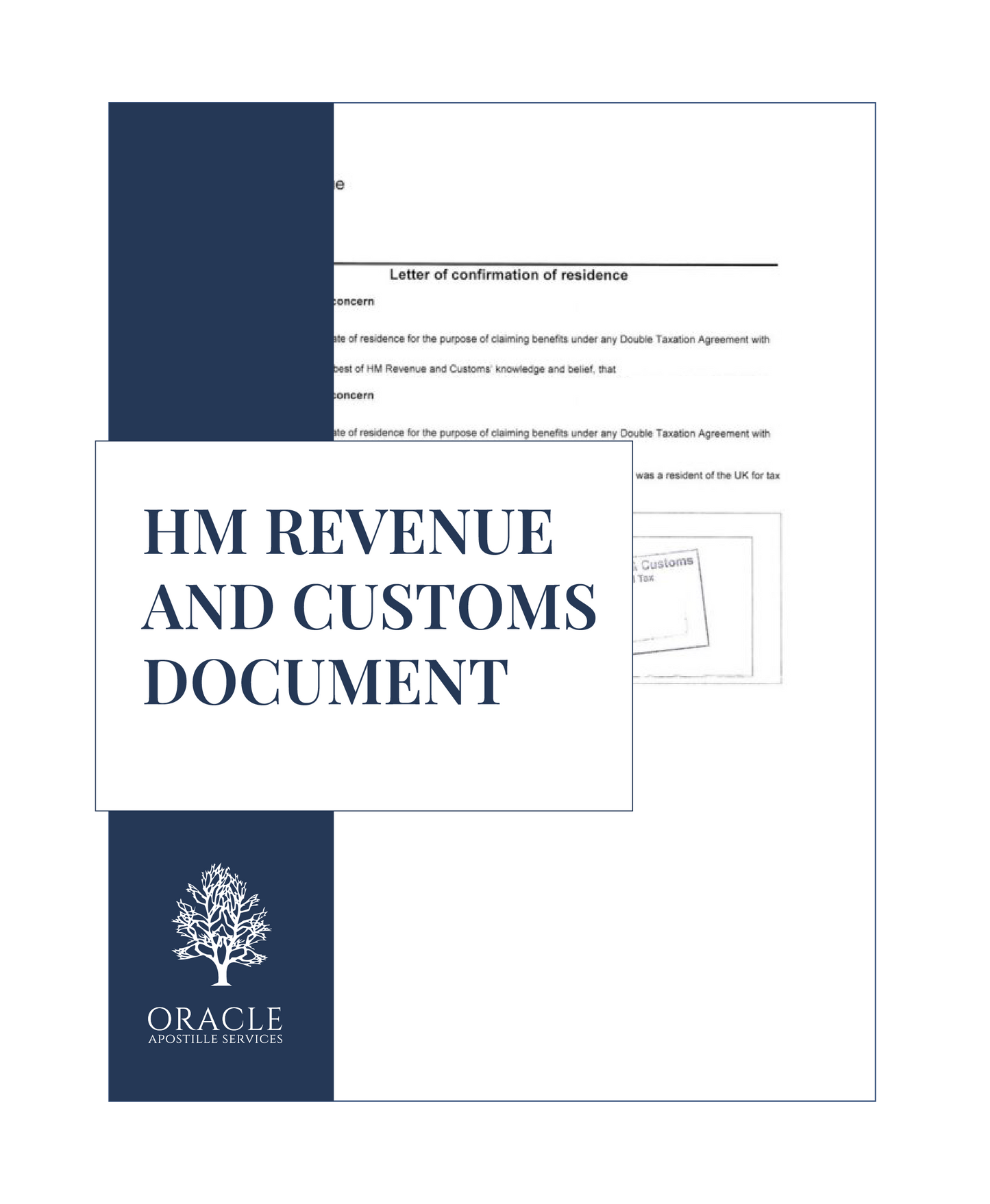 HM Revenue and Customs (HMRC) document – Premium 1 day Apostille service