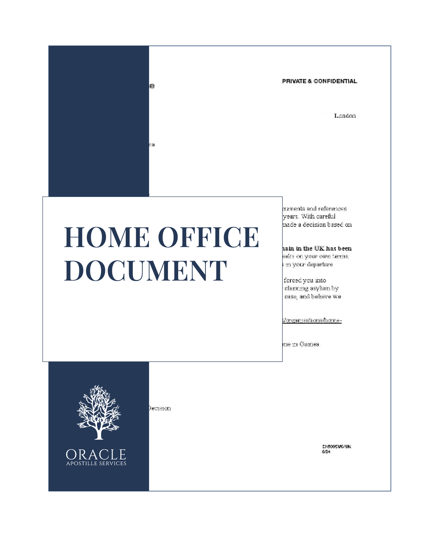 Home Office (HO) document – Premium 1 day Apostille service