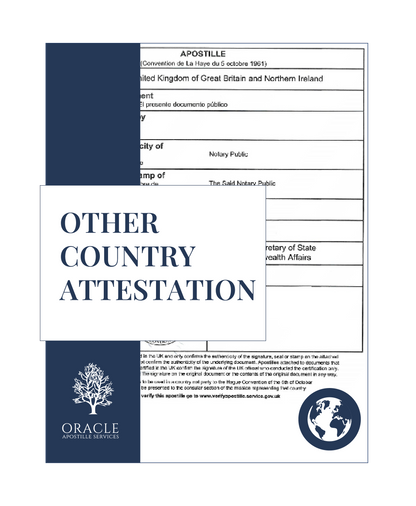 Other country attestation