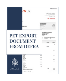 Pet export document from the DEFRA – Premium 1 day Apostille service