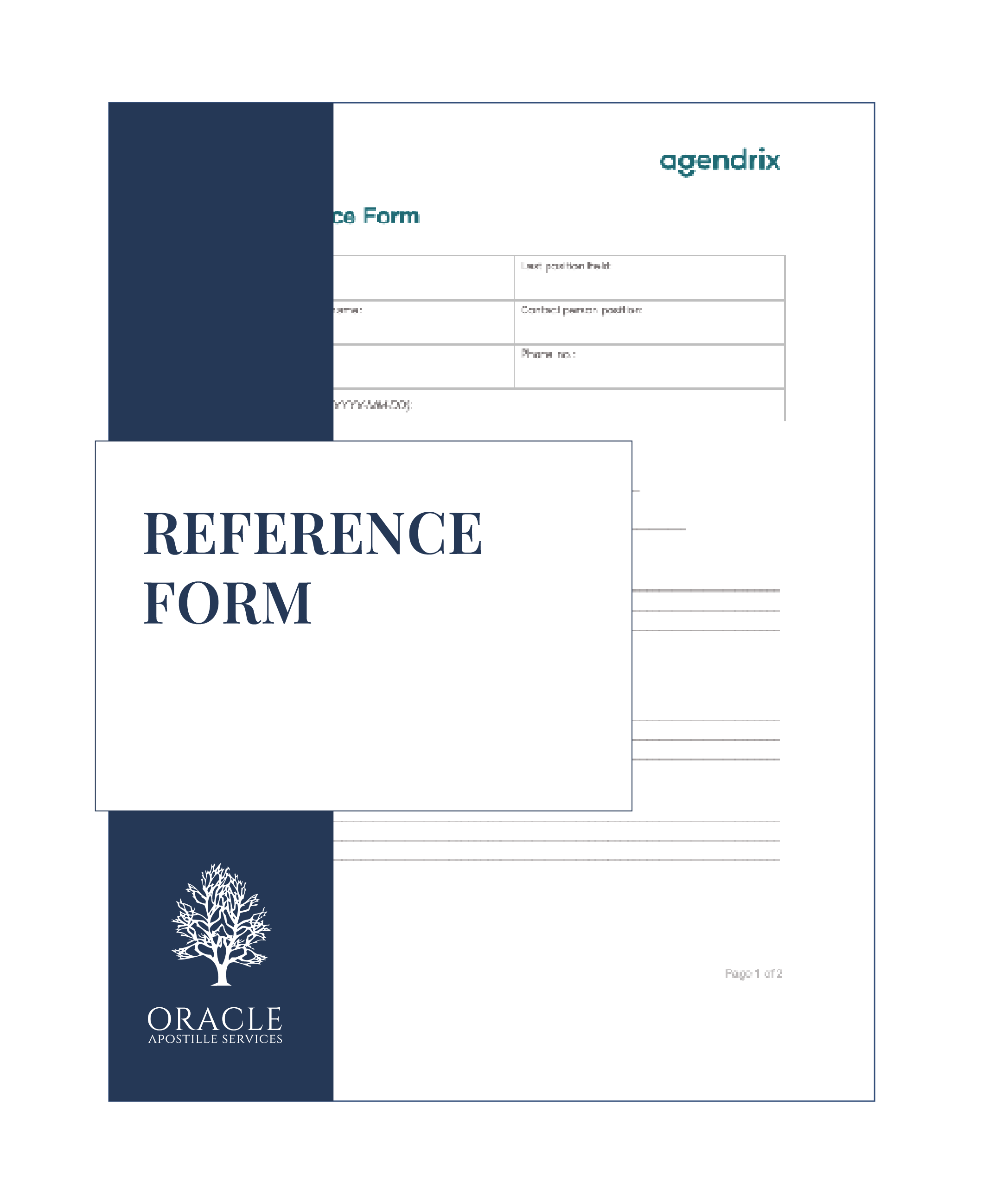 Workday Reference Form Reference from an Employer – Employment Document Verification – Orcap