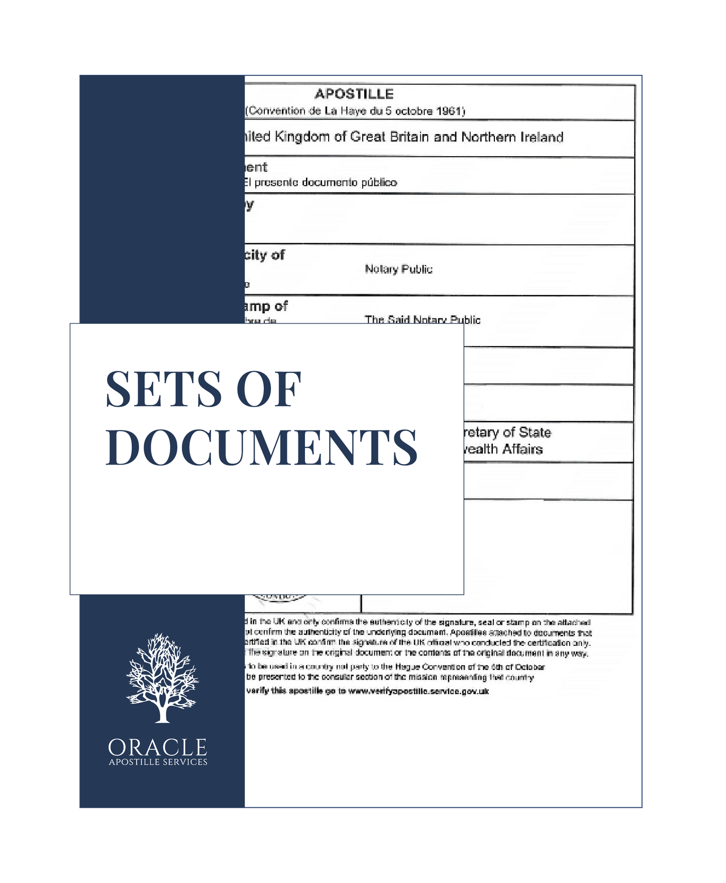 Sets of documents