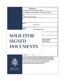 Solicitor signed documents - Premium 1 day Apostille service