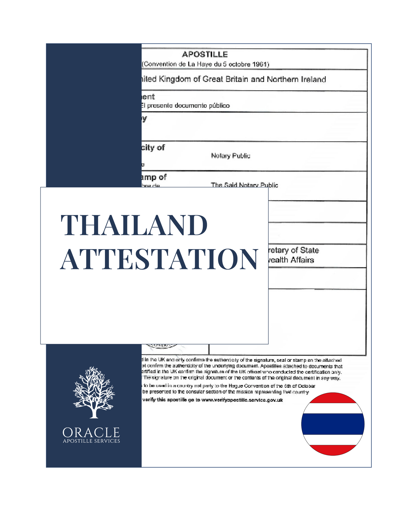 Thailand attestation