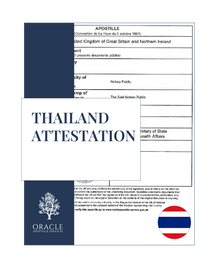 Thailand attestation