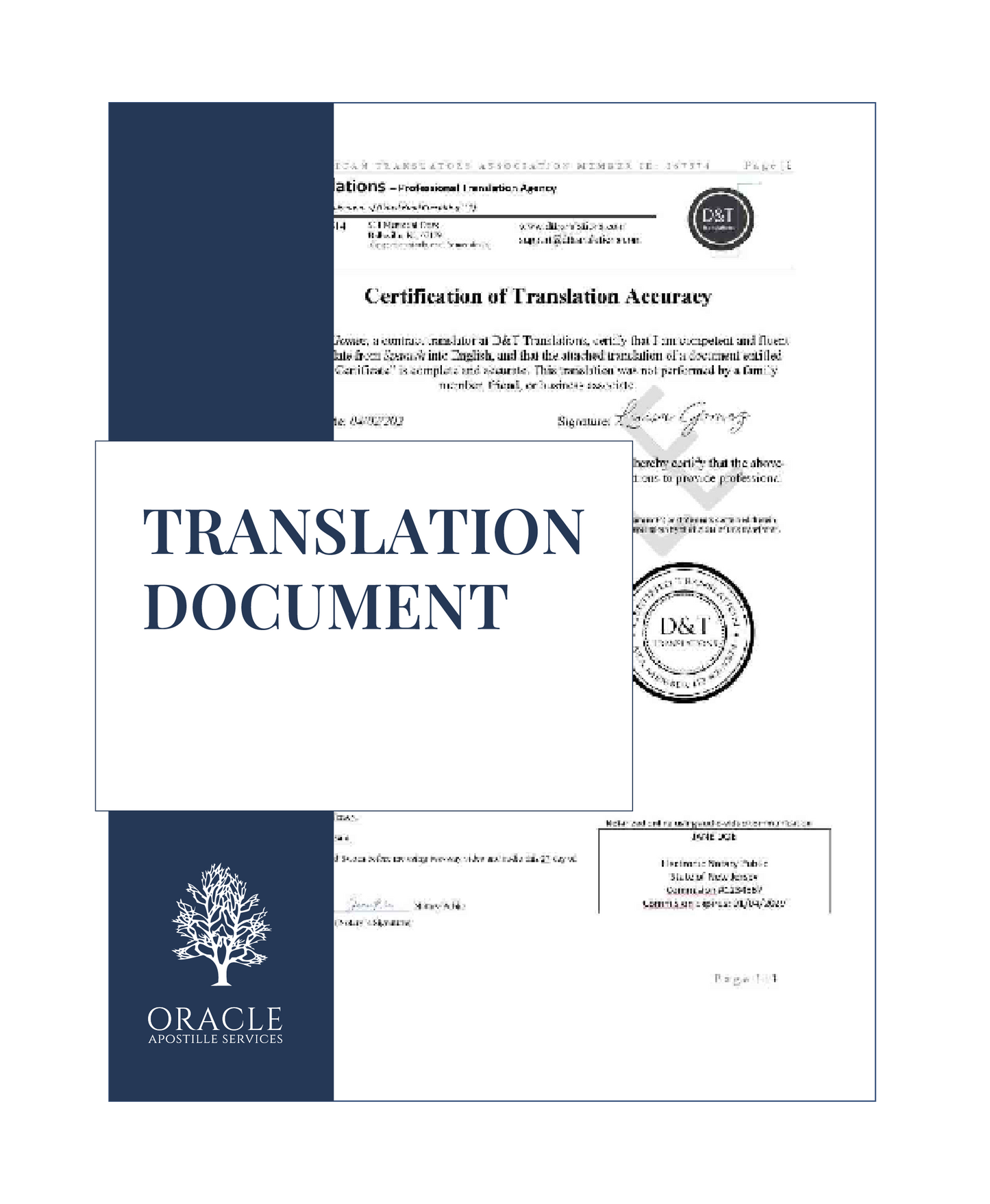 Premium 1 day apostille for translated documents