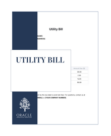 Utility bill – Premium 1 day Apostille service