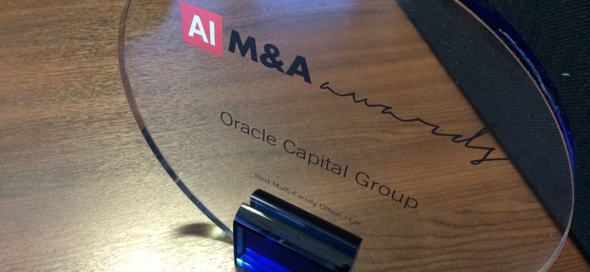 Oracle Capital Advisors Wins Acquisition International M&A Award