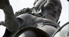 Genghis Khan sculpture