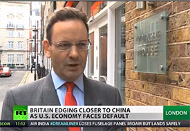Martin Graham Speaks to Russia Today on the UK Chancellor’s Visit to China