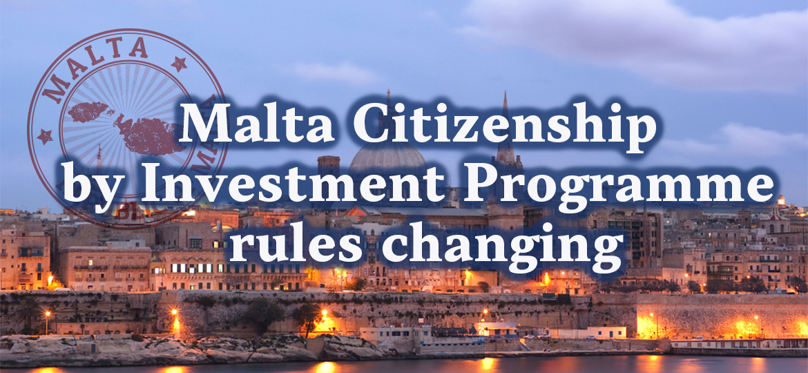 Malta Citizenship by Investment Programme rules changing Oracle