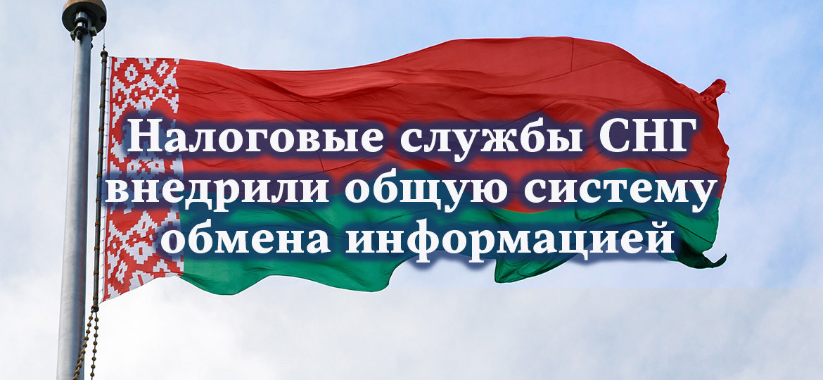 Налоговые службы СНГ внедрили общую систему обмена информацией