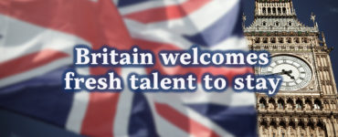 Britain welcomes fresh talent to stay