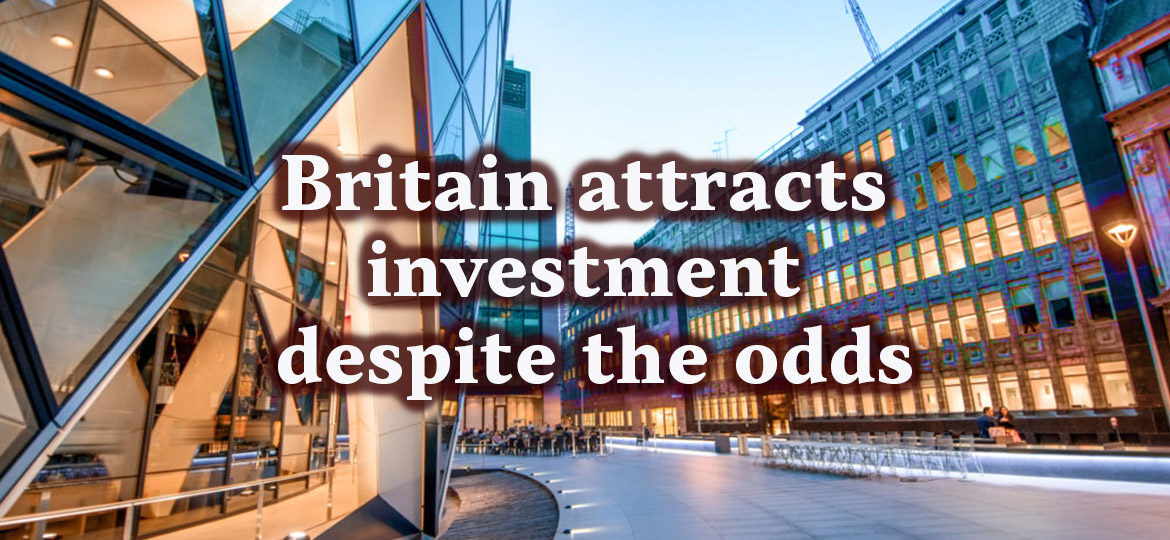 Britain attracts investment despite the odds