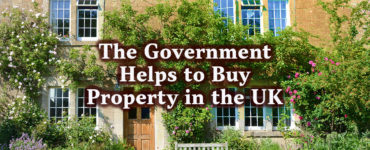 The government helps to buy property in the UK