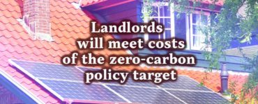 Landlords will meet costs of the zero-carbon policy target