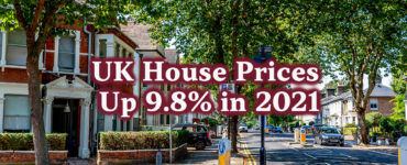 UK House Prices up 9.8% in 2021